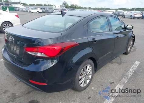 2014 Hyundai Elantra Se from USA, damaged, VIN 5NPDH4AE7EH486795